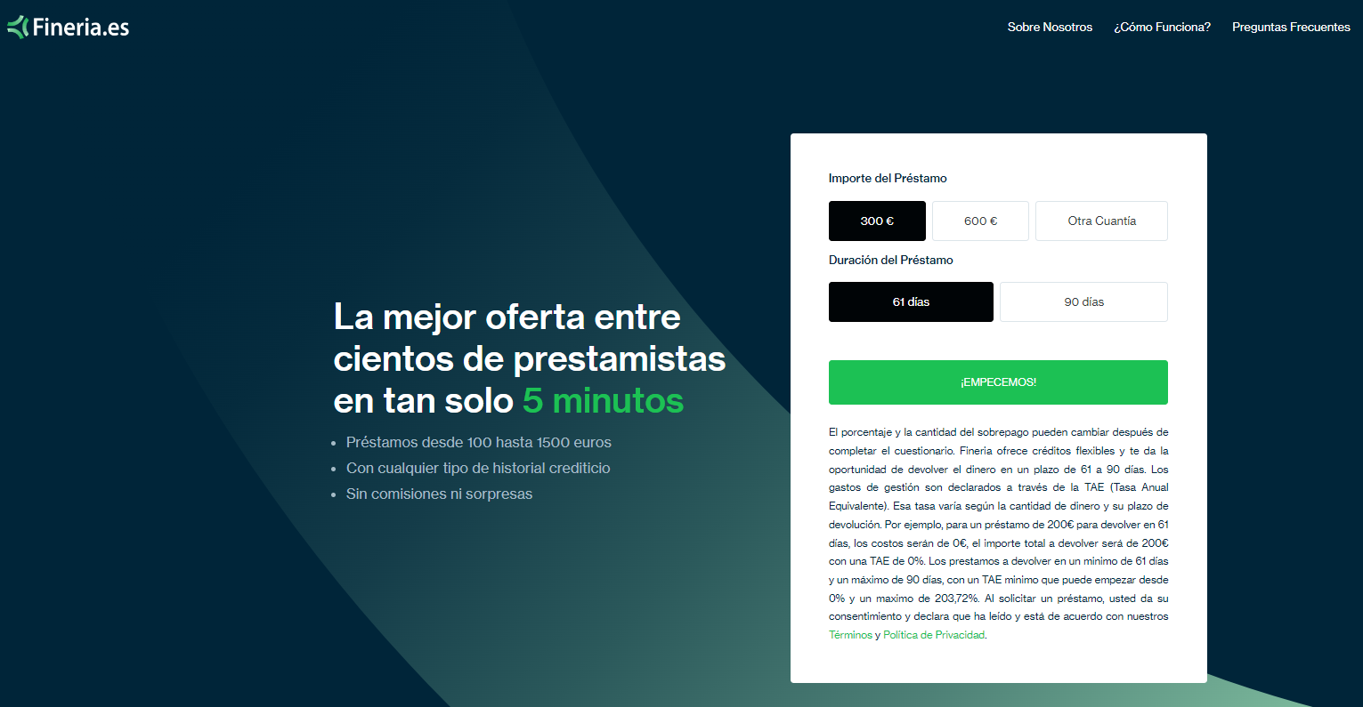 fineria prestamos